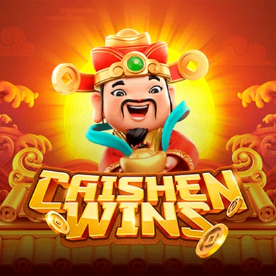 Personagem Caishen em movimento